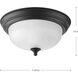 Adelmo 1 Light 11.38 inch Forged Black Flush Mount Ceiling Light