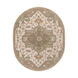 Edda 120 X 96 inch Beige Rug, Oval