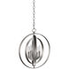 Buster 4 Light 16 inch Burnished Silver Foyer Pendant Ceiling Light