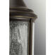 Renee 3 Light 17 inch Antique Bronze Outdoor Wall Lantern
