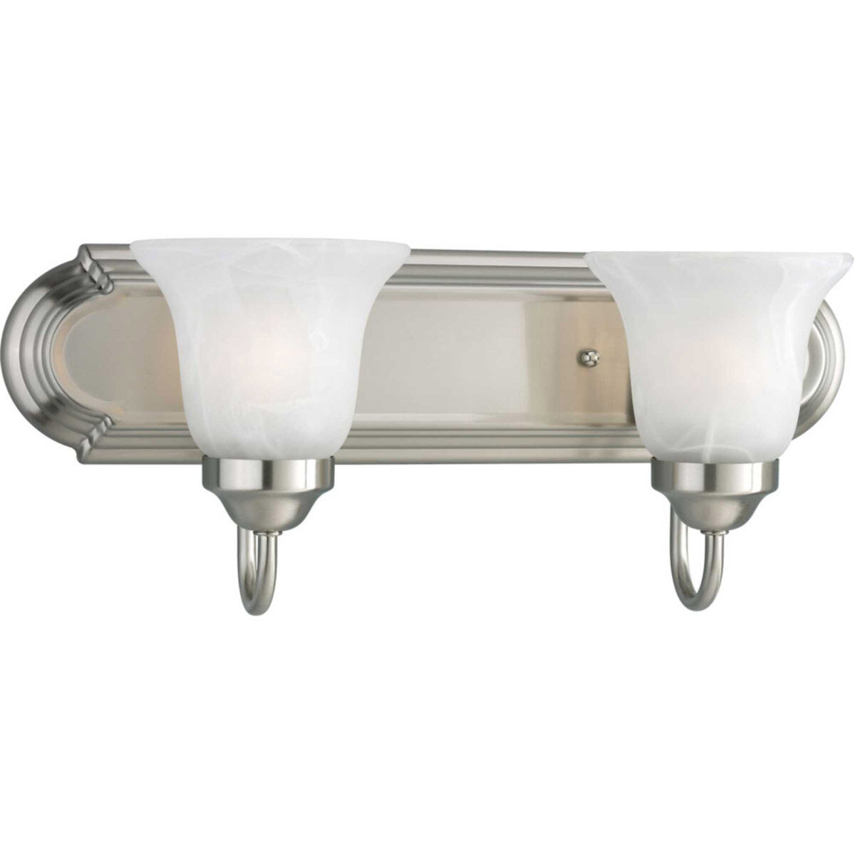 Verity 2 Light 18 inch Brushed Nickel Bath Vanity Wall Light