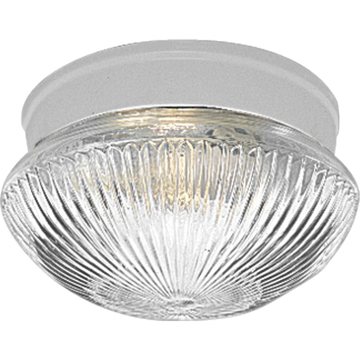 Ignatius 1 Light 7.5 inch White Flush Mount Ceiling Light