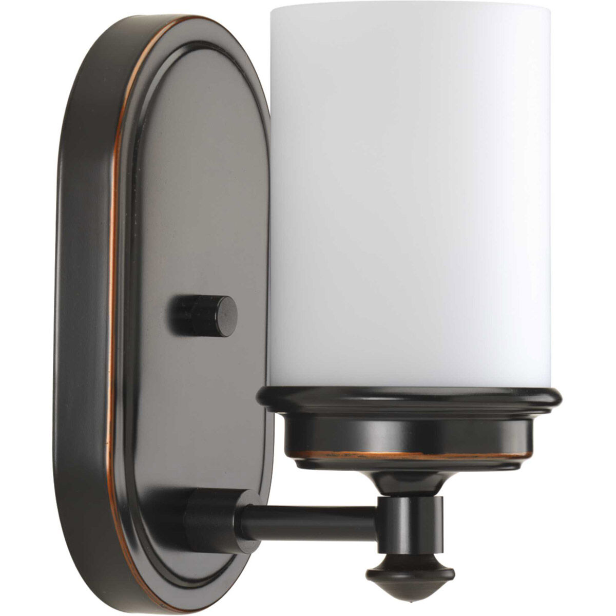 Folsham 1 Light 5 inch Rubbed Bronze Bath Vanity Wall Light, Design Series