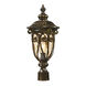 Lupe 1 Light 21 inch Hazelnut Bronze Outdoor Post Light