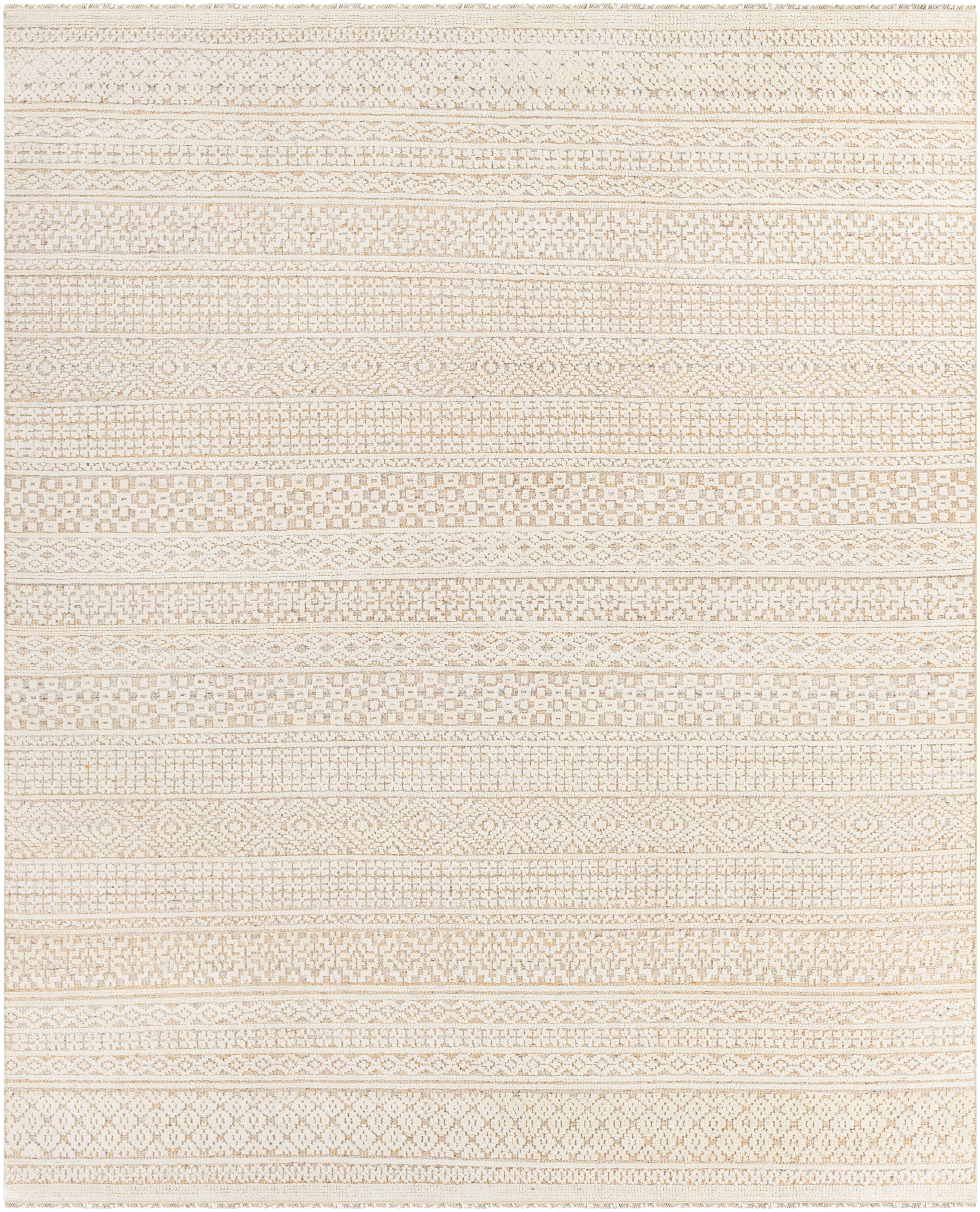 Hollis 120 X 96 inch Tan Rug, Rectangle