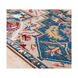 Hannibal 89 X 61 inch Navy/Khaki/Dark Red/White/Bright Yellow/Saffron Rugs, Rectangle
