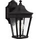 Quade 1 Light 11.5 inch Black Outdoor Wall Lantern