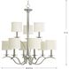 Mark 9 Light 29.38 inch Brushed Nickel Chandelier Ceiling Light