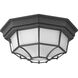 Ripley LED 10.63 inch Textured Black Outdoor Flush Mount, Progress LED