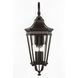 Quade 36.25 inch Grecian Bronze Outdoor Wall Lantern