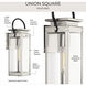 Lamber 1 Light 16 inch Stainless Steel Outdoor Wall Lantern, Small, Design Series