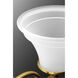 Erskine 3 Light 23.5 inch Brushed Bronze Chandelier Ceiling Light