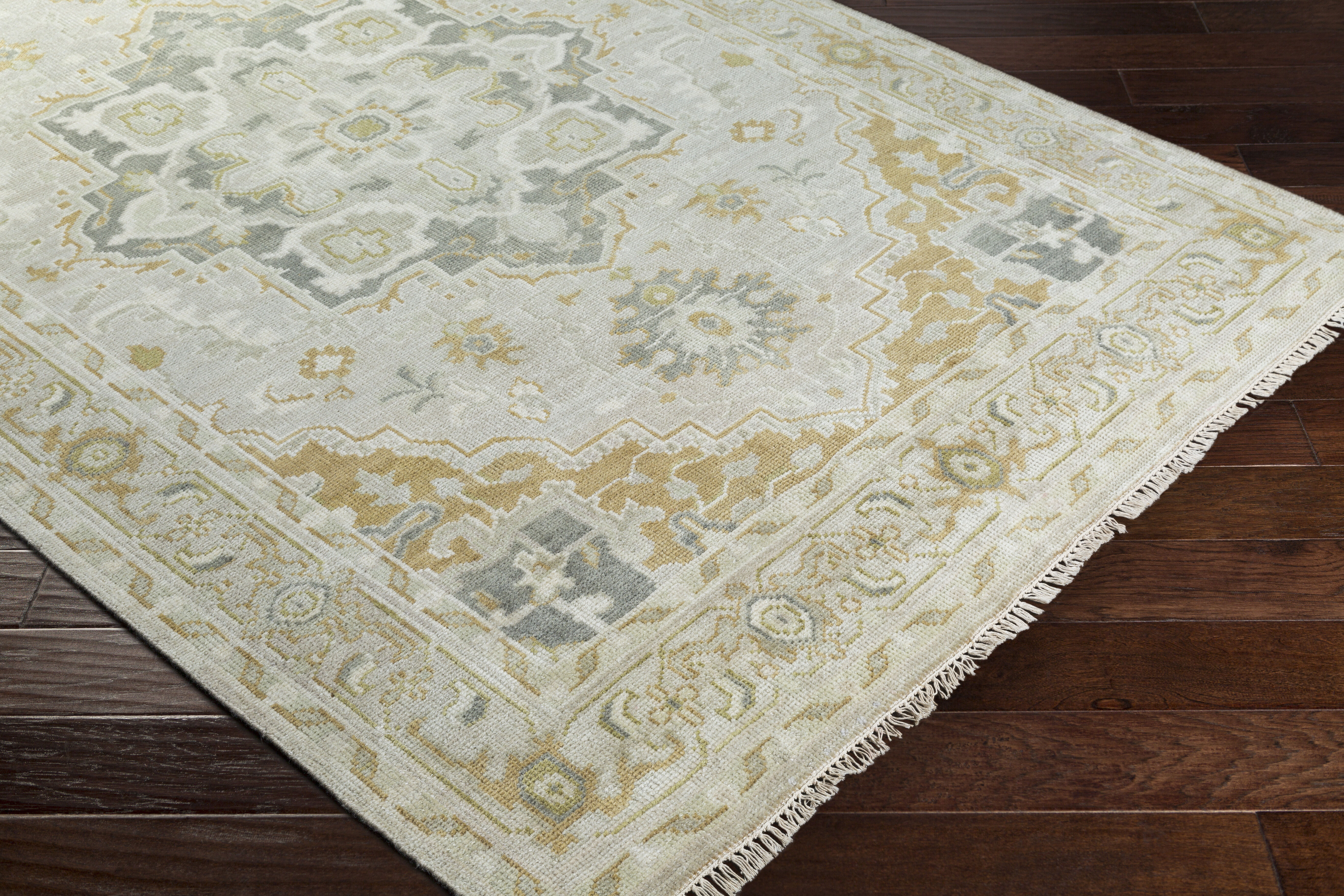 Ace 108 X 72 inch Light Sage Rug, Rectangle