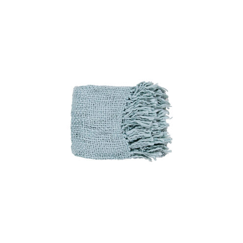 Feronia 71 X 51 inch Blue Throw
