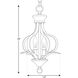 Nerissa 2 Light 12 inch Antique Bronze Foyer Pendant Ceiling Light