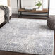 Mirth 87 X 63 inch Navy Rug, Rectangle