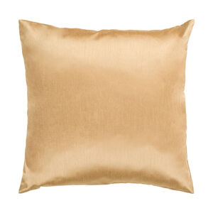 Caldwell 22 X 22 inch Mustard Pillow Cover, Square