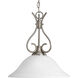 Lincoln 1 Light 15.38 inch Brushed Nickel Pendant Ceiling Light