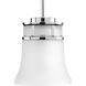 Read 1 Light 6 inch Polished Chrome Mini-Pendant Ceiling Light