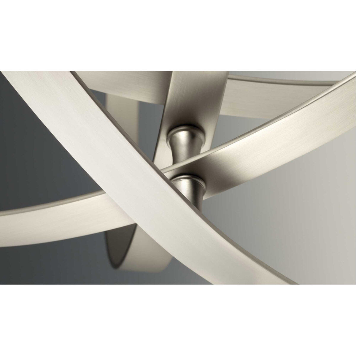 Buster 4 Light 16 inch Burnished Silver Foyer Pendant Ceiling Light