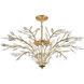 Essence 9 Light 38 inch Champagne Gold Chandelier Ceiling Light