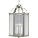 Nohely 3 Light 8.31 inch Brushed Nickel Foyer Pendant Ceiling Light