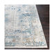 Comfort 36 X 24 inch Sky Blue Rug, Rectangle