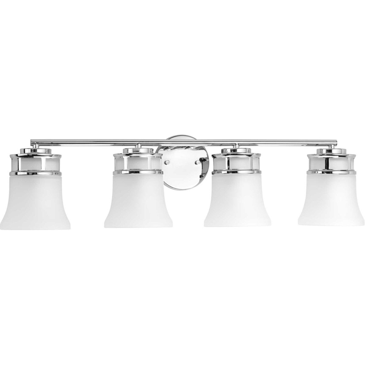 Read 4 Light 32 inch Polished Chrome Bath Vanity Wall Light