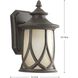 Klemens 1 Light 11 inch Aged Copper Outdoor Wall Lantern, Small