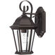 Spencer 1 Light 15 inch Old Bronze Outdoor Wall Lantern