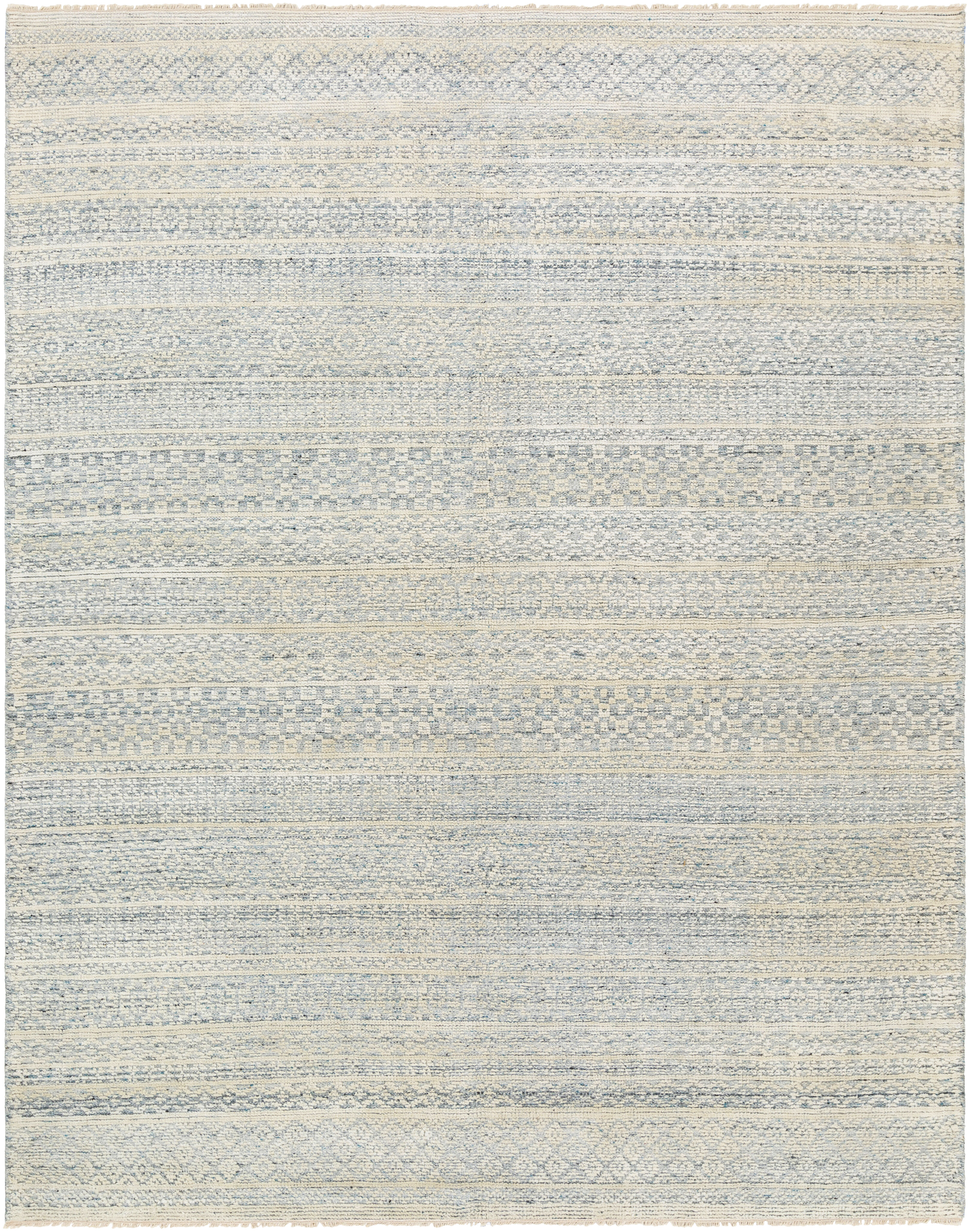 Hollis 72 X 48 inch Ice Blue Rug, Rectangle