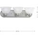 Hagley 3 Light 24.75 inch Brushed Nickel Bath Vanity Wall Light