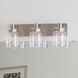 Buckley 3 Light 22 inch Brushed Nickel Bath Vanity Wall Light