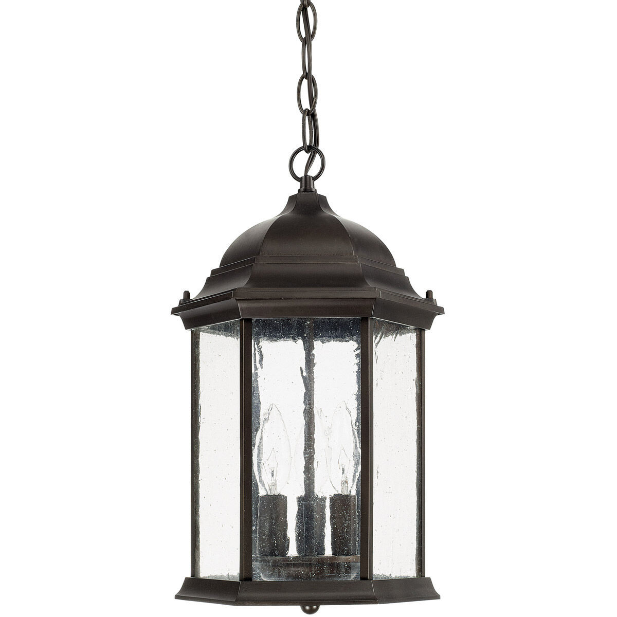 Severinus 3 Light 9.5 inch Old Bronze Outdoor Hanging Lantern