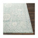 Isaac 59 X 31 inch Medium Gray/Ivory/Teal/Navy Rugs, Rectangle
