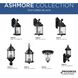 Renee 3 Light 17 inch Textured Black Outdoor Wall Lantern
