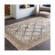 Ademaro 87 X 63 inch Beige/Taupe/Camel/Medium Gray/Charcoal Rugs, Polypropylene and Chenille