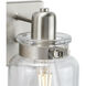 Buckley 3 Light 22 inch Brushed Nickel Bath Vanity Wall Light