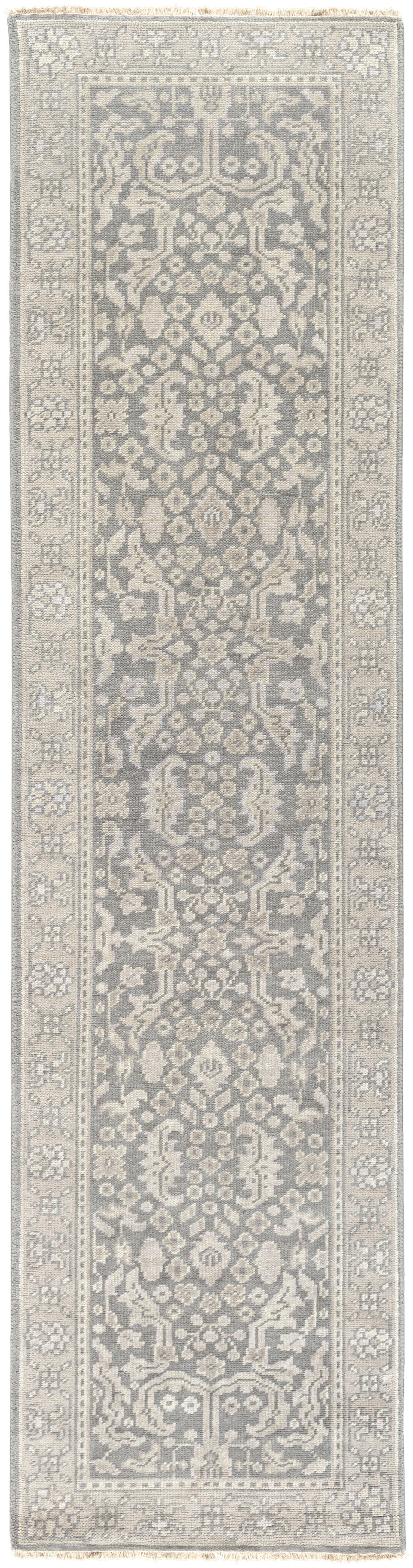 Nero 120 X 30 inch Charcoal Rug, Runner
