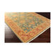 Fantasia 66 X 42 inch Teal/Burnt Orange/Olive/Lime Rugs, Wool