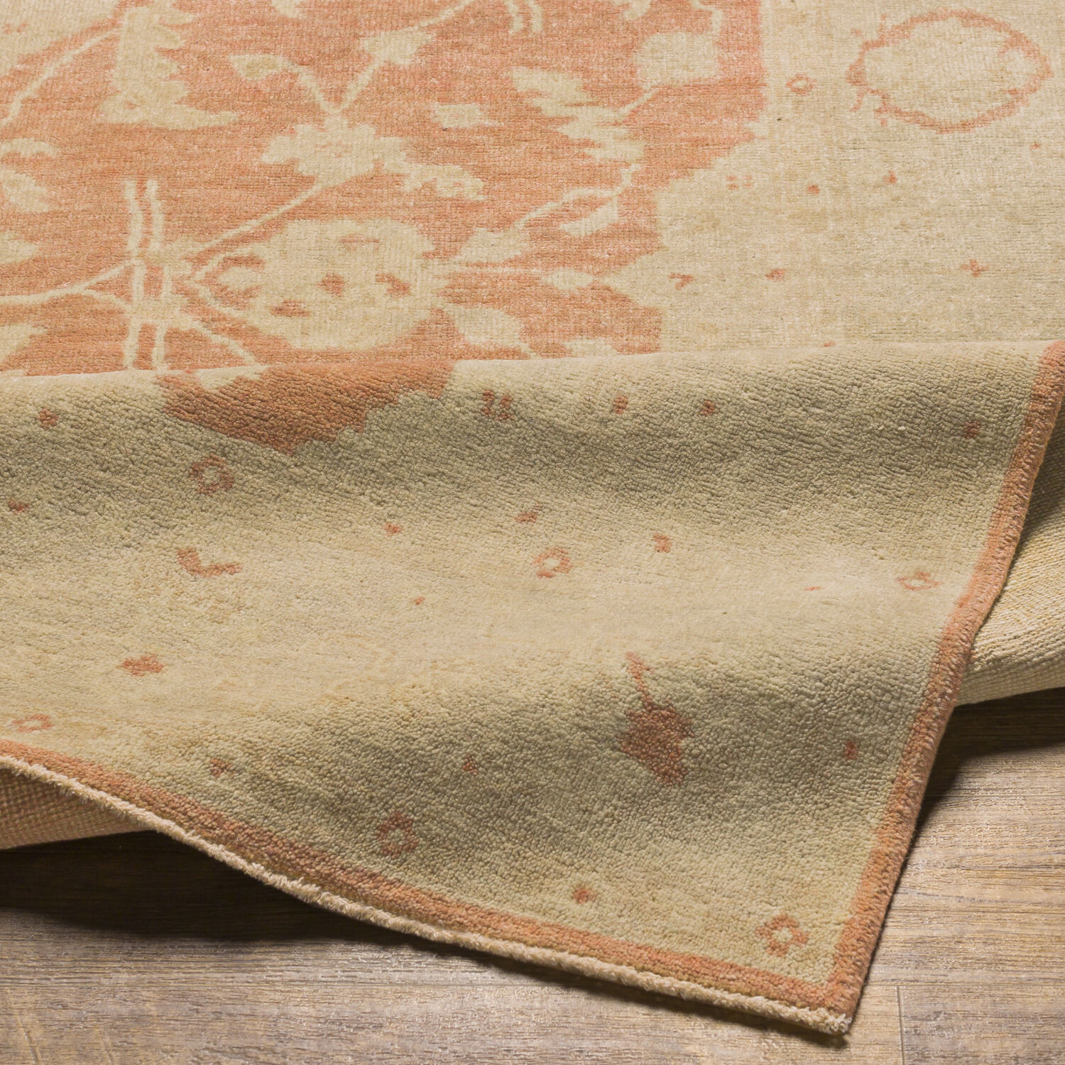 Quinella 108 X 72 inch Light Gray Rug, Rectangle