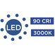 Beata LED 12.5 inch Brushed Nickel Flush Mount Ceiling Light, Progress LED