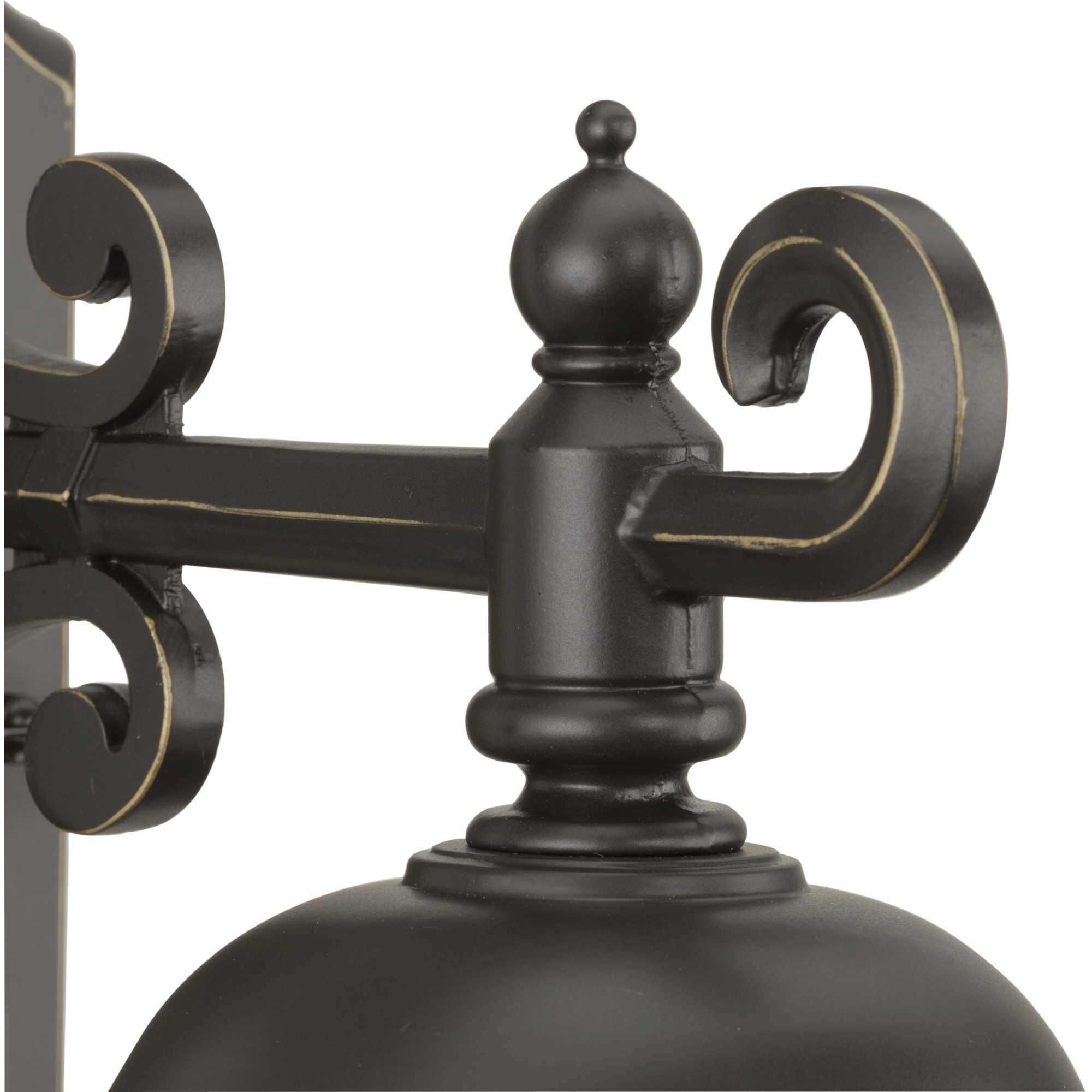 Renee 3 Light 17 inch Antique Bronze Outdoor Wall Lantern