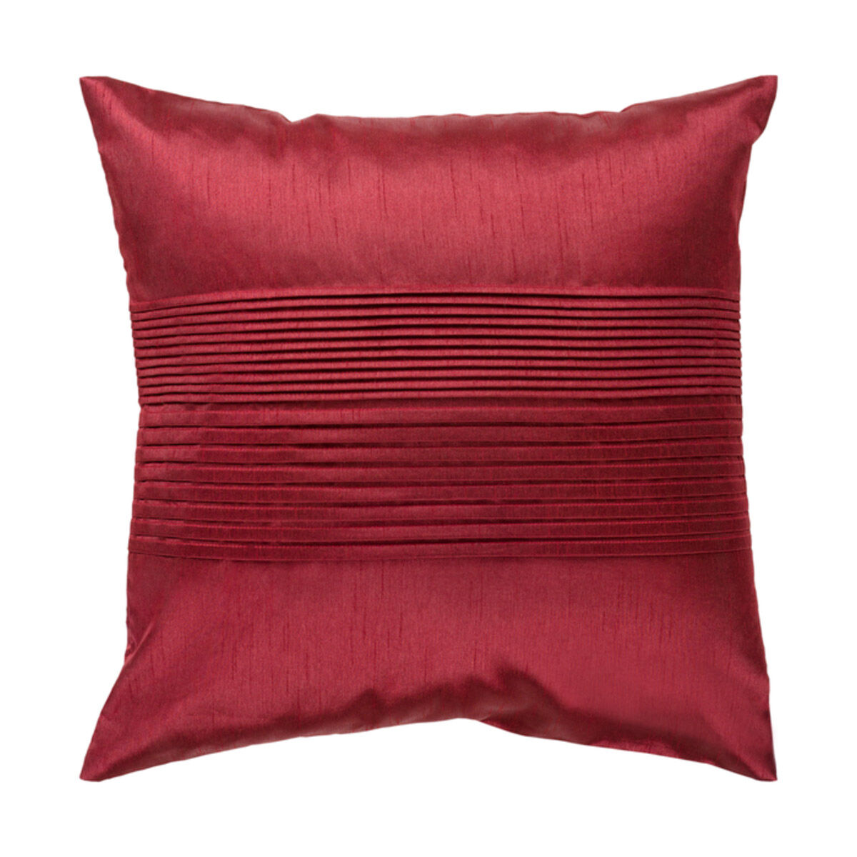 Edwin 18 X 18 inch Burgundy Pillow Kit, Square