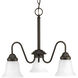 Cady 3 Light 20 inch Antique Bronze Chandelier Ceiling Light