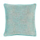 Alcott 18 X 18 inch Aqua/Ivory/Camel Pillow Cover