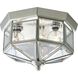 Petronella 3 Light 9.75 inch Brushed Nickel Flush Mount Ceiling Light