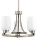Kameron 3 Light 17 inch Brushed Nickel Close-to-Ceiling Ceiling Light