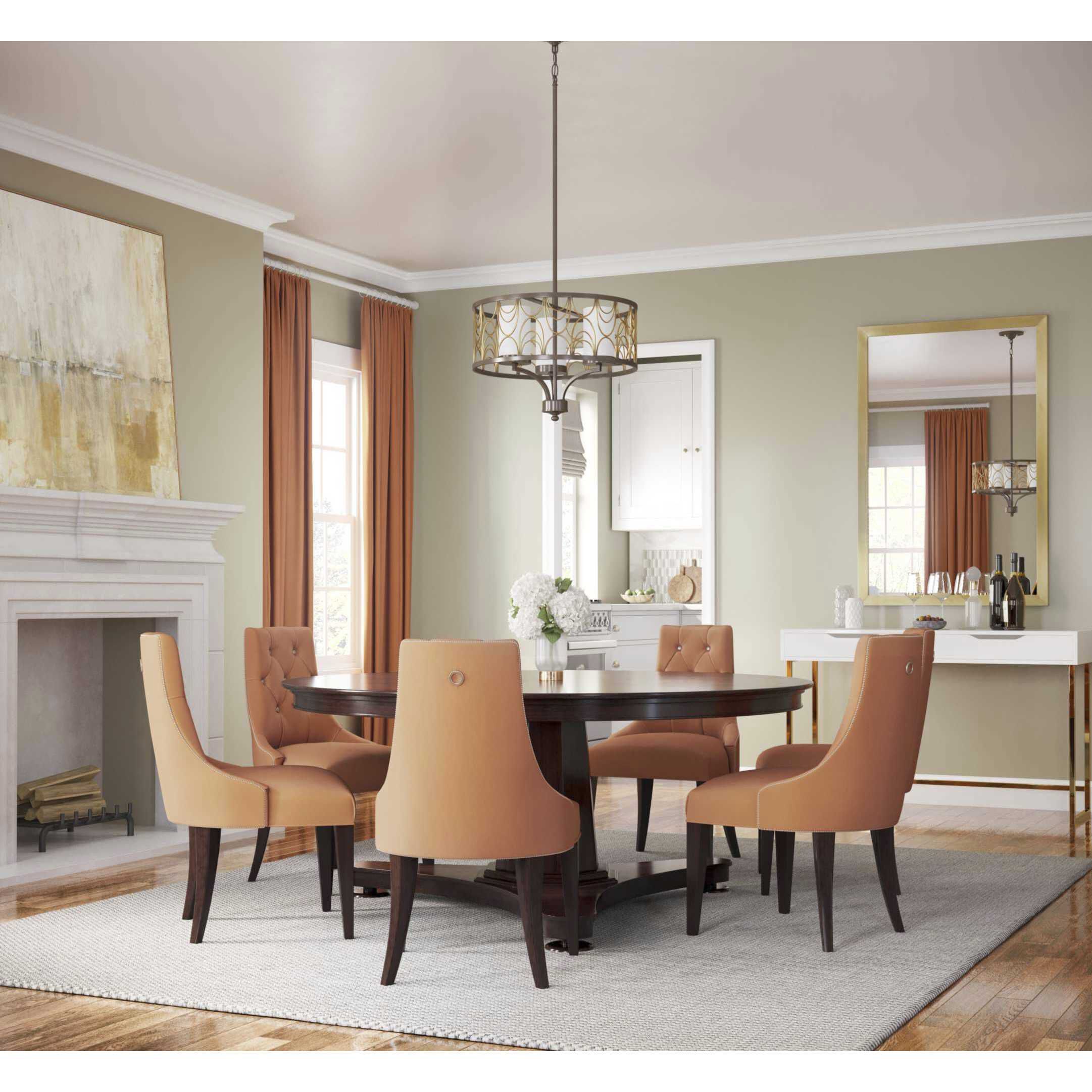 Adalbert 3 Light 18 inch Antique Bronze Chandelier Ceiling Light