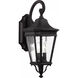 Quade 2 Light 20.5 inch Black Outdoor Wall Lantern